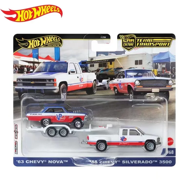 Hot Wheels Team Transport 2024 Mix 3 FLF56 C 1/64 Diecast Vehicle Model Toys for Boys Gift