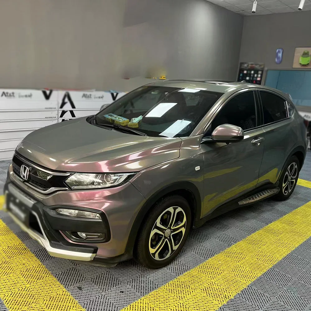 

Глянцевая металлическая виниловая пленка из ПЭТ для гоночного автомобиля, буксирная пленка из углеродного волокна Companies Stars Phantom Grey - поставки наклеек и упаковку на автомобиль