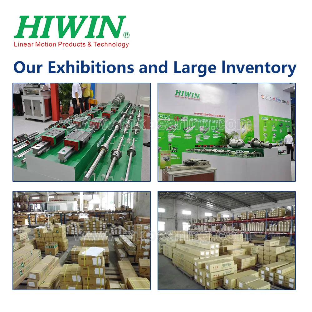 تايوان HIWIN أجزاء آلات البناء الكرة المسمار دليل خطي CNC عدة 2500 مللي متر ارتفاع تحميل الجوز SFU 2005 1500 مللي متر الموضوع Ballscrew