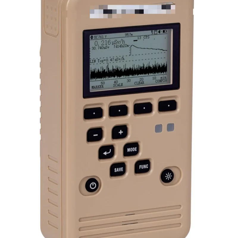 KC761B Handheld energy spectrum analysis professional nuclear radiation alarm, surrounding dosimeter, nuclide identification