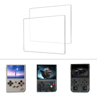 HD Tempered Glass Protector Film for Anbernic RG35XX, RG353VS, Miyoo Mini Plus, R33S, 3.5 inch Screen Handheld Game Console New
