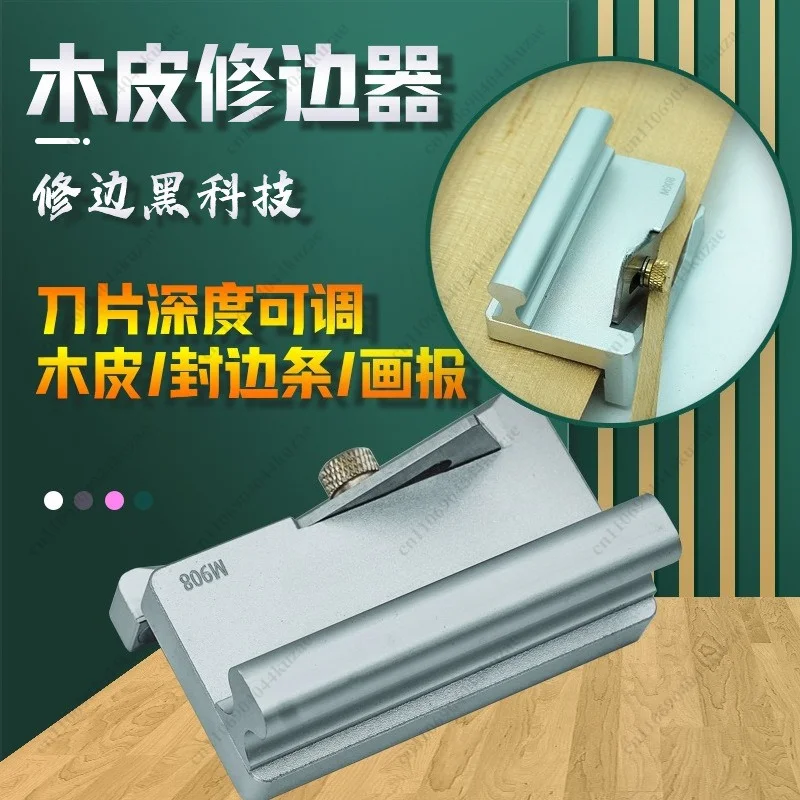 

Edge Trimming Cutter for Wood Veneer & PVC Edge Banding, Hand Scraper Tool for Edge Cutting and Trimming Work