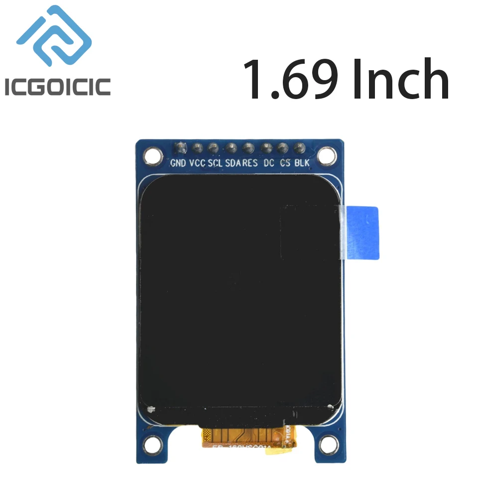 Display Module 1.54 1.69 1.9 Inch All Color Full View HD IPS TFT Screen SPI Interface ST7789 Controller For Arduino image 4