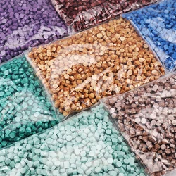500g Lacquer Wax Particles Octagonal Transparent Color Mixed Color Diy Vintage Hand Account Gift Letter Decoration Seal
