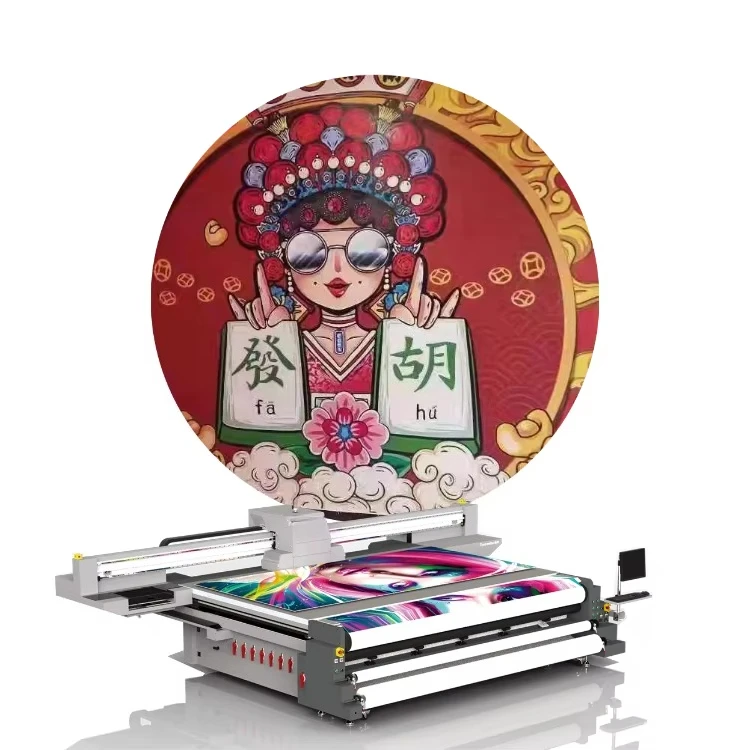 TC-FR3221 True Colour Series UV Flatebed Printer Manufacturing Machine for Advertising Post Card Wall Paper - view 5