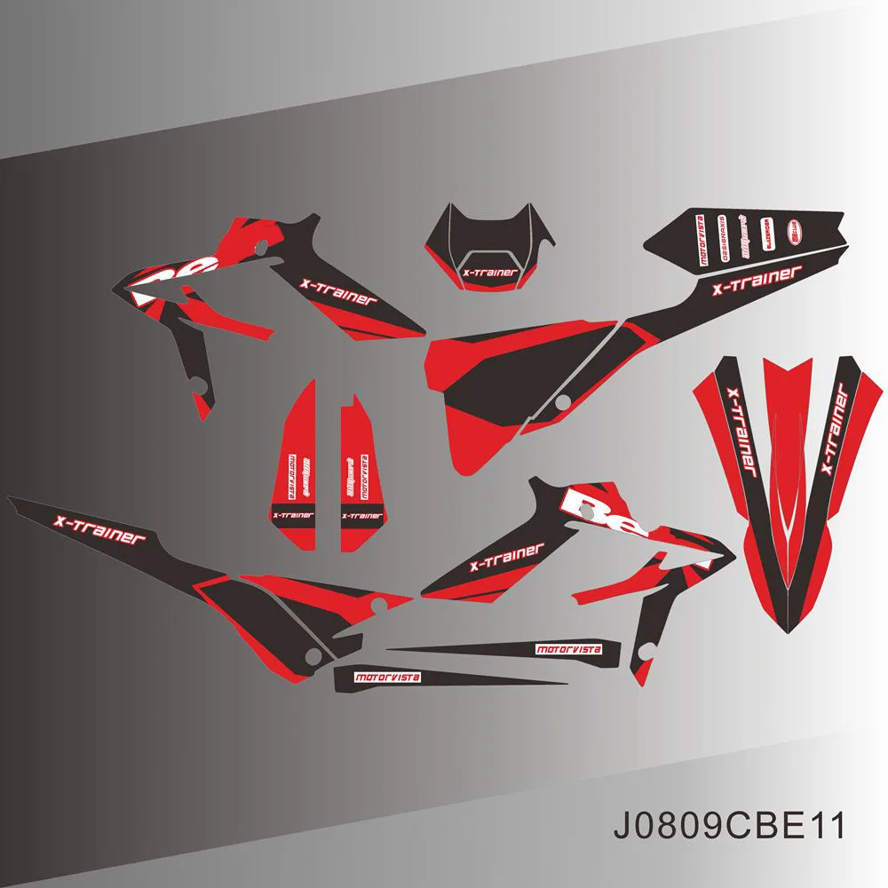 Per BETA X TRAINER X-TRAINER XTRAINER 2020 2021 2022 Grafiche Complete Adesivi Decalcomanie Sfondo Moto J0809CBE