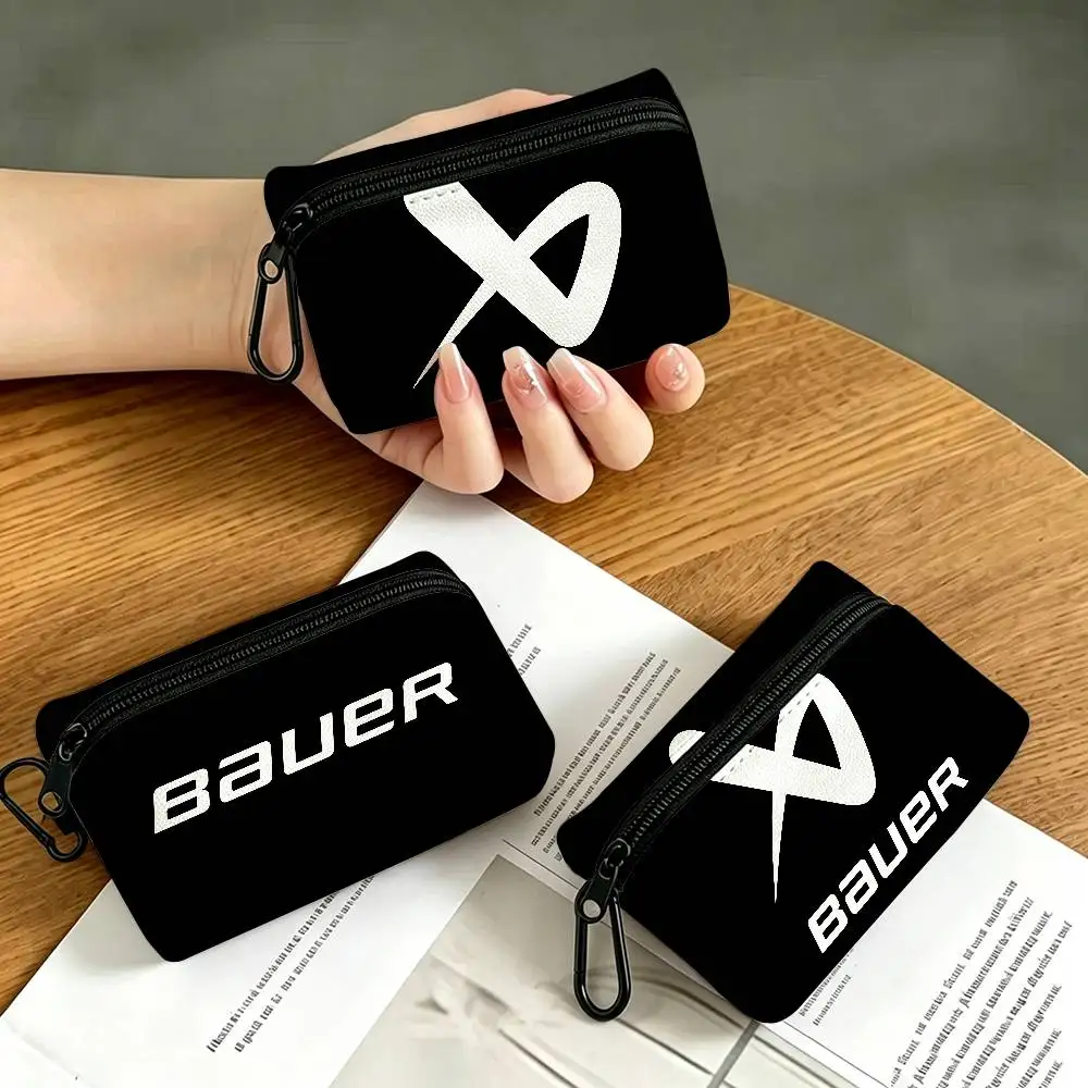 B-Bauer Daily Carry Oxford Fabric Small Coin Purse Multi-use Storage Pouch For Keys Cards Coins