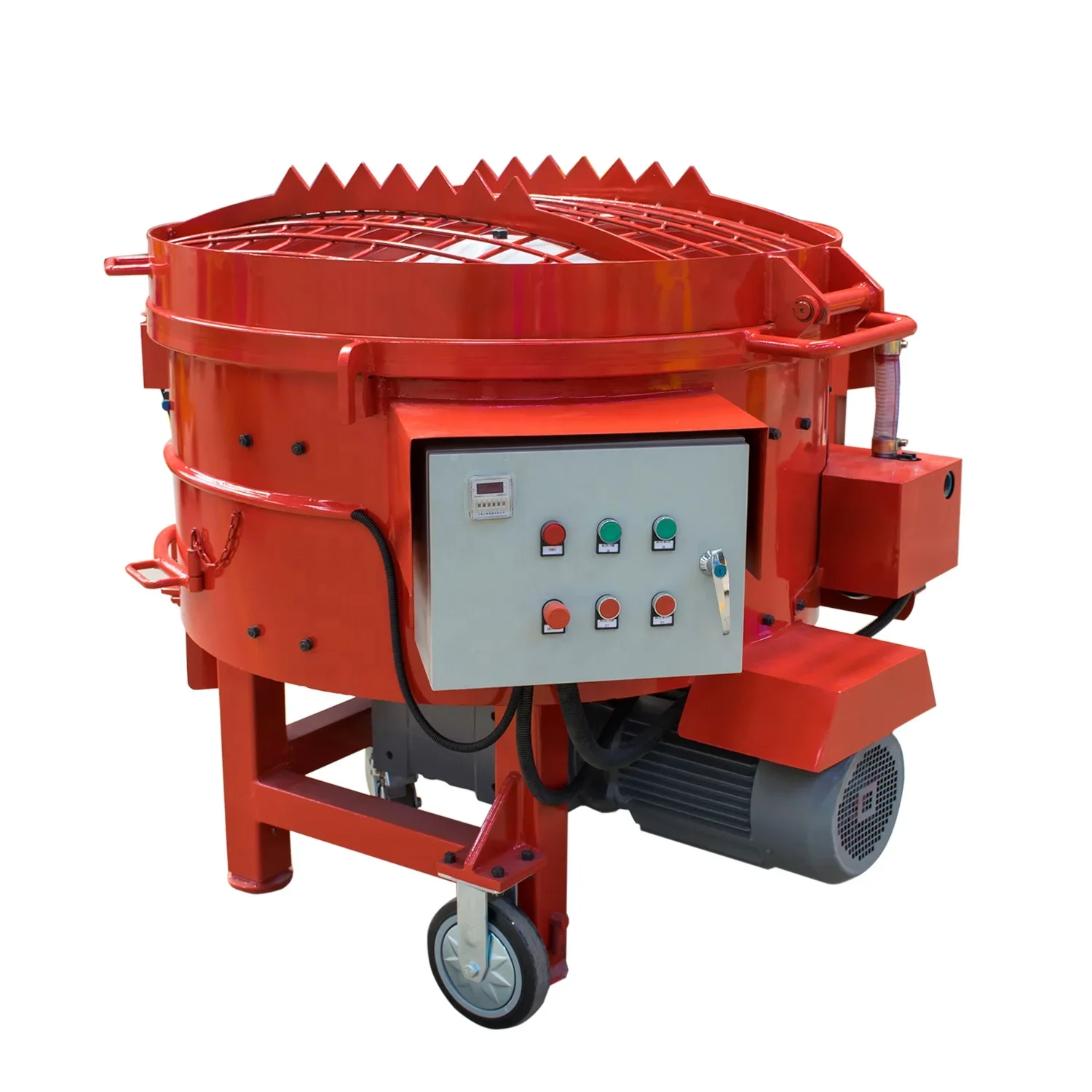 Gaodetec Brand Hot Sell Pan Type Manual/Hydraulic discharge door Refractory  Mixers Price