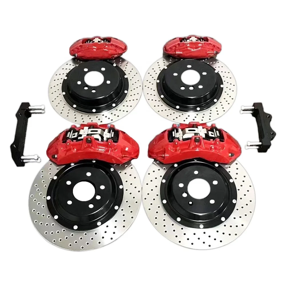 Multi-piston Customized  Floating Brake Rotor Set  For Mercedes CLK 350 Year 2008