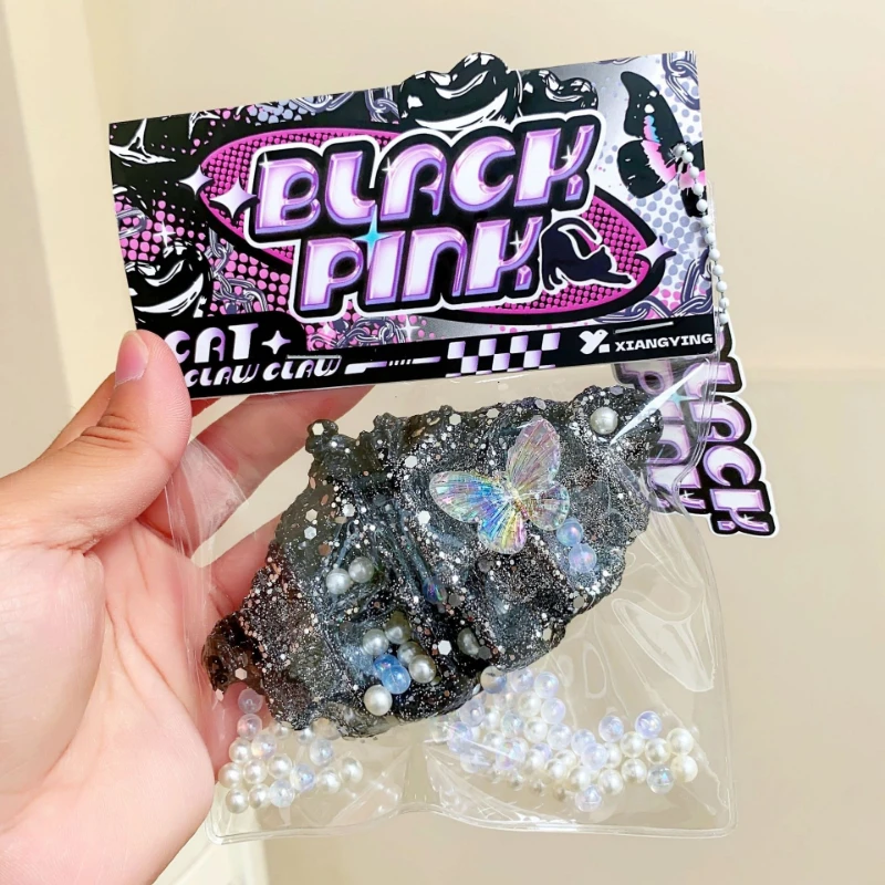 Dark Series Mud Like Kneading and Decompression Toy EVA Bag, A Stress Relieving Tool with A Sticky and Ultra Soft Texture