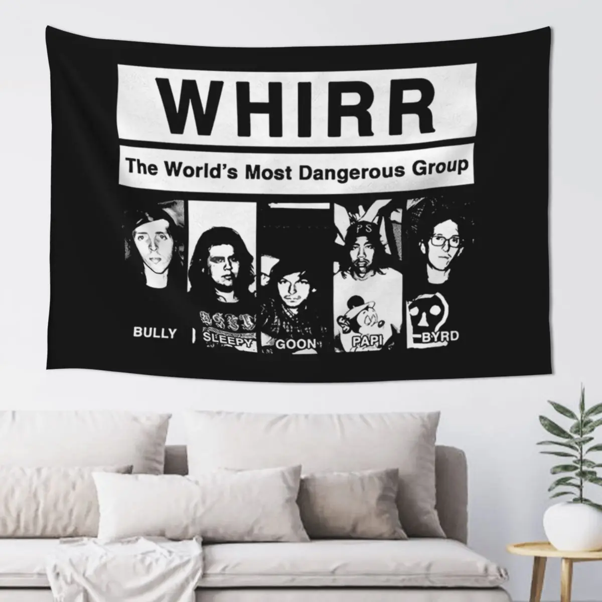 

Whirr NWA Tapestry Wall Deco Custom Cute Decor Home Decor Accessories Tapestry