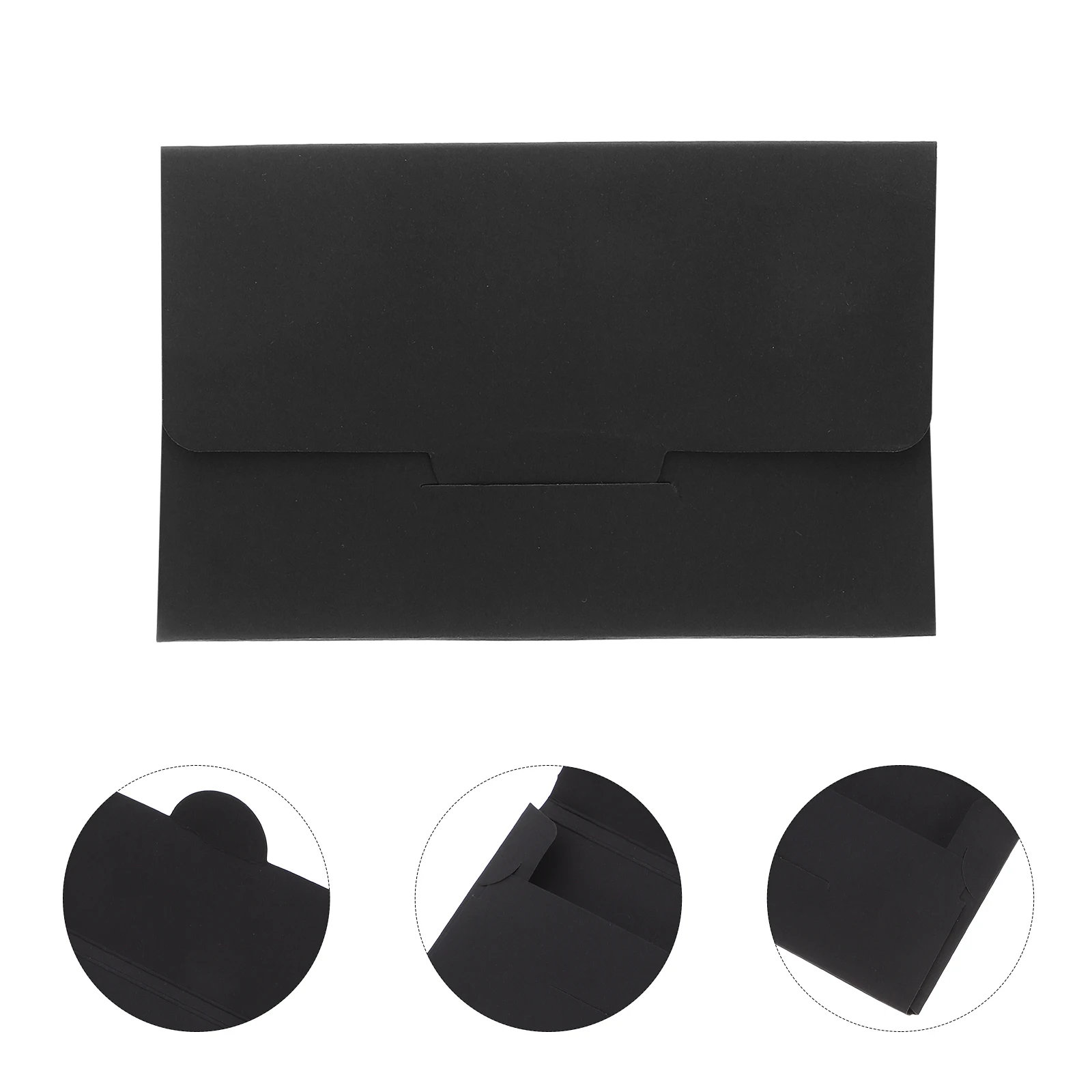 

50pcs Key Sleeves Paper Credit Card Holders Business Id Protector Envelopes Hotel Room Card Organizer Blank Writeable Printable