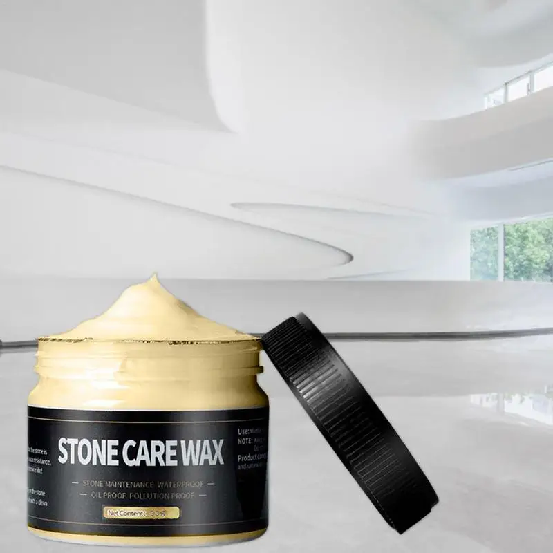 100g Stone Care Wax Durable Protective Stone Maintenance Tile Polishing Wax Ceramic Repair Paste Repair Polishing Wax