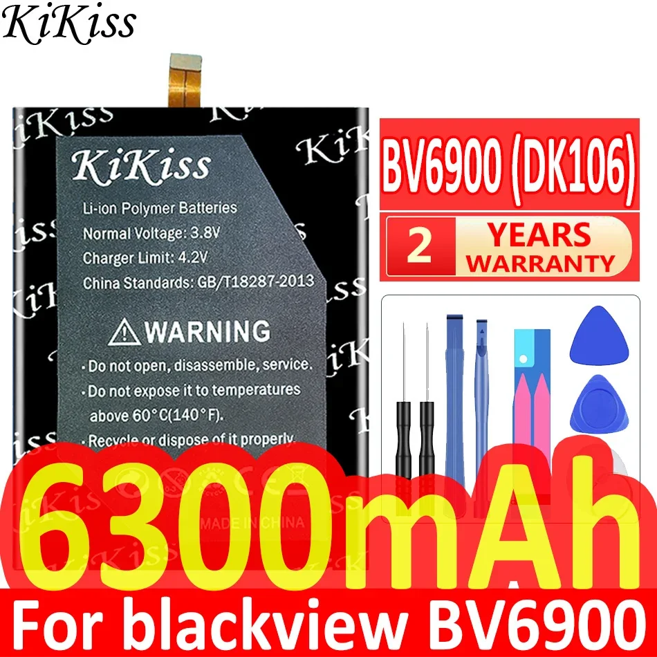 

6300mAh KiKiss Powerful Battery BV6900 (DK106) for blackview BV6900