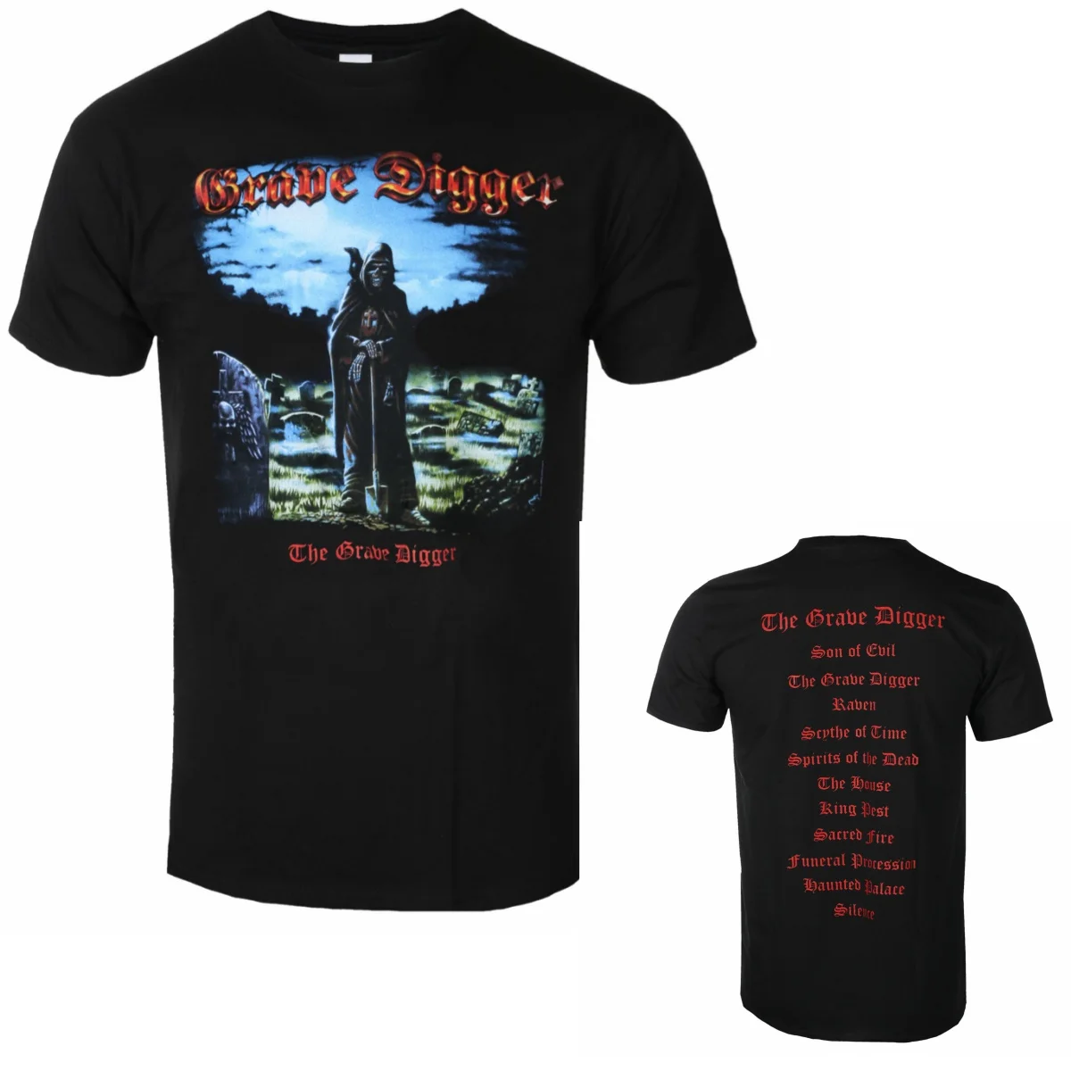 Nueva camiseta de algodón con gráfico de Grave Digger, camiseta Unisex de manga corta de verano, camiseta de marca a la moda, camisetas Vintage informales de lujo
