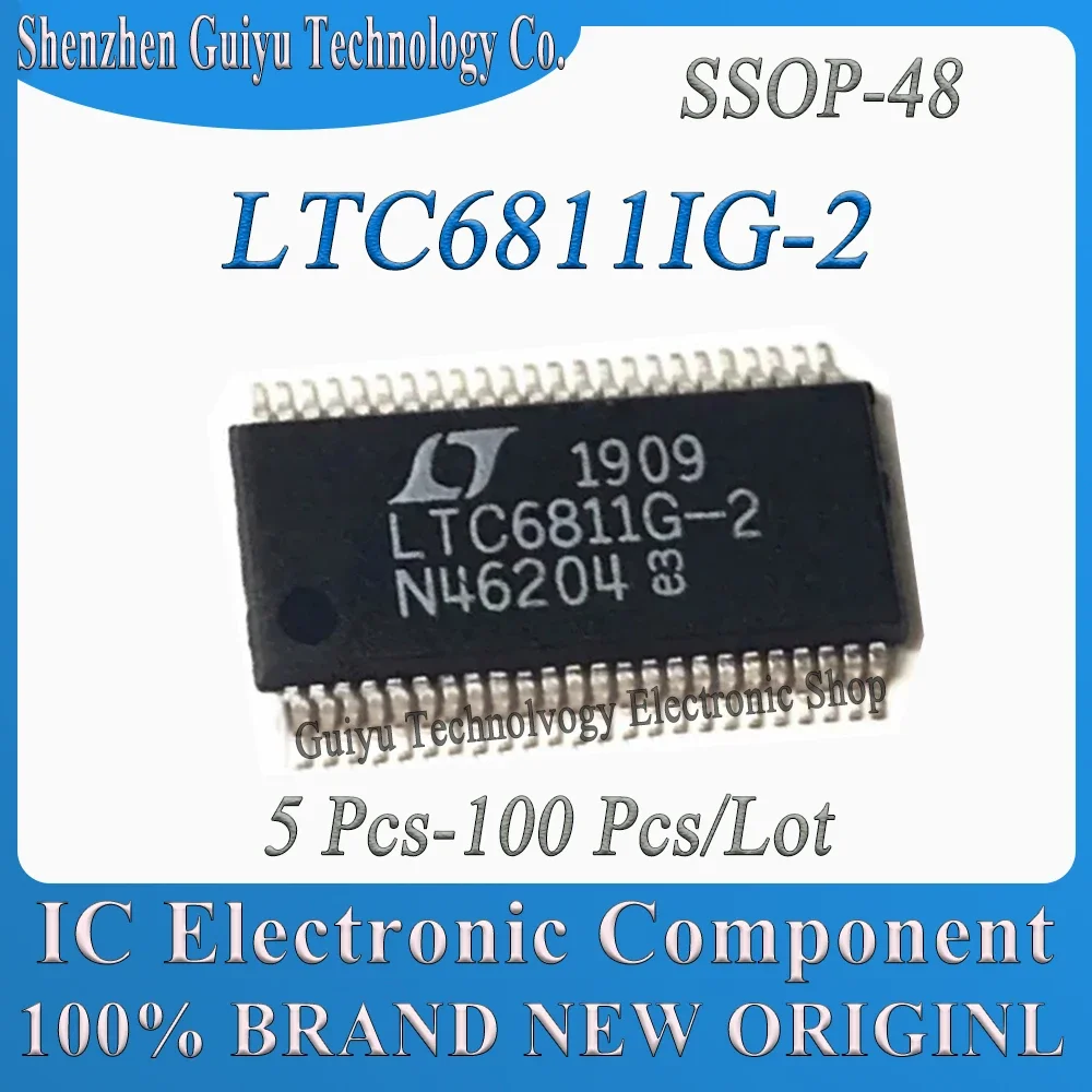 

5Pcs-100Pcs/Lot LTC6811IG-2 LTC6811IG LTC6811 LTC SSOP-48 IC Chip