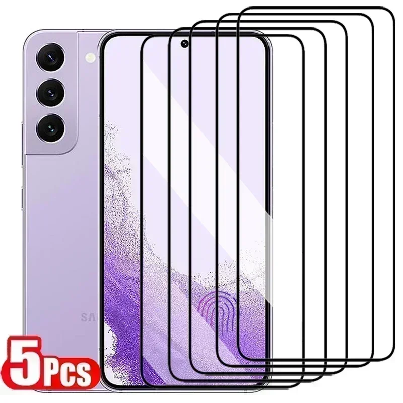 

5PCS Full Screen Protector for Samsung Galaxy S22 S23 S21 Plus S20 Fe S10E S10 Lite A70 A50 A20S A21S A22 A11 A31 Tempered Glass