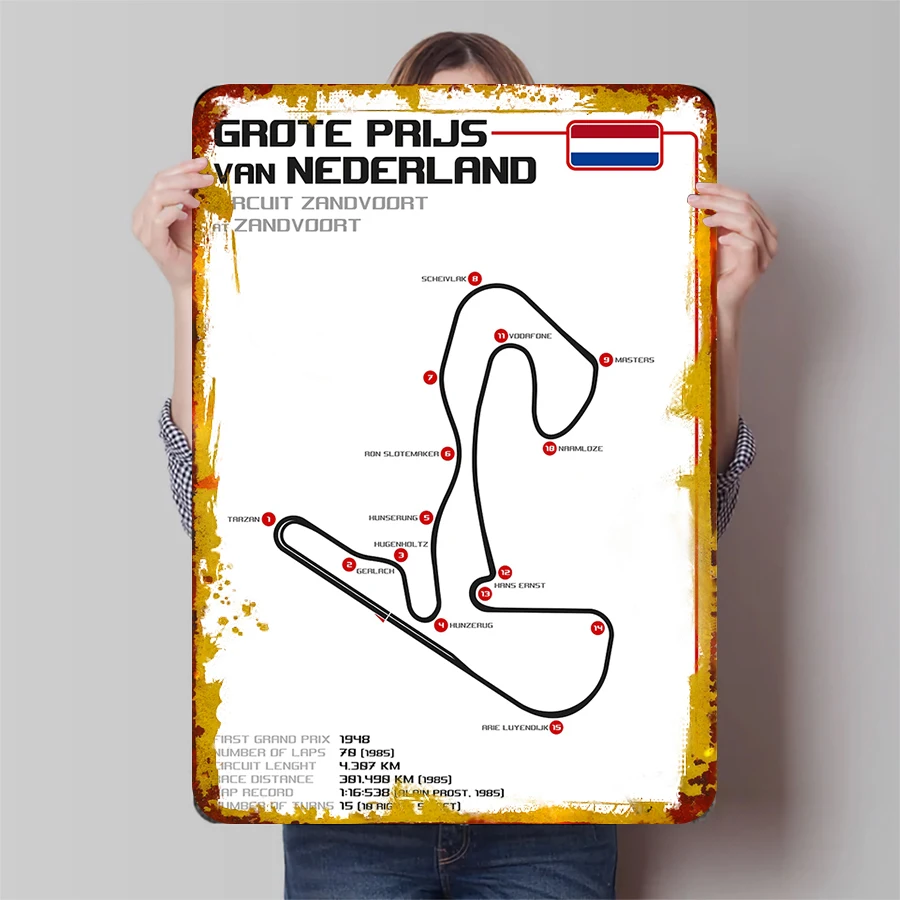 mapa-de-circuito-zandvoort-arte-de-parede-de-metal-f1-formula-1-pintura-decorativa-de-corrida-decoracao-de-casa-poster-de-metal