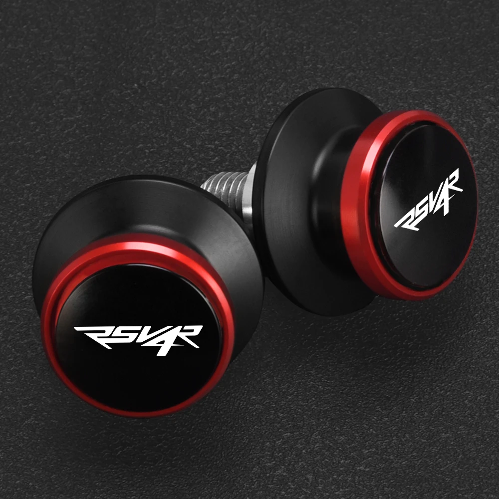 

For Aprilia RSV4R RSV 4 R 2009-2015 2016 2017 2018 2019 RSV 4R Motorcycle Accessories 6MM Swingarm Spools Stand Screws Sliders