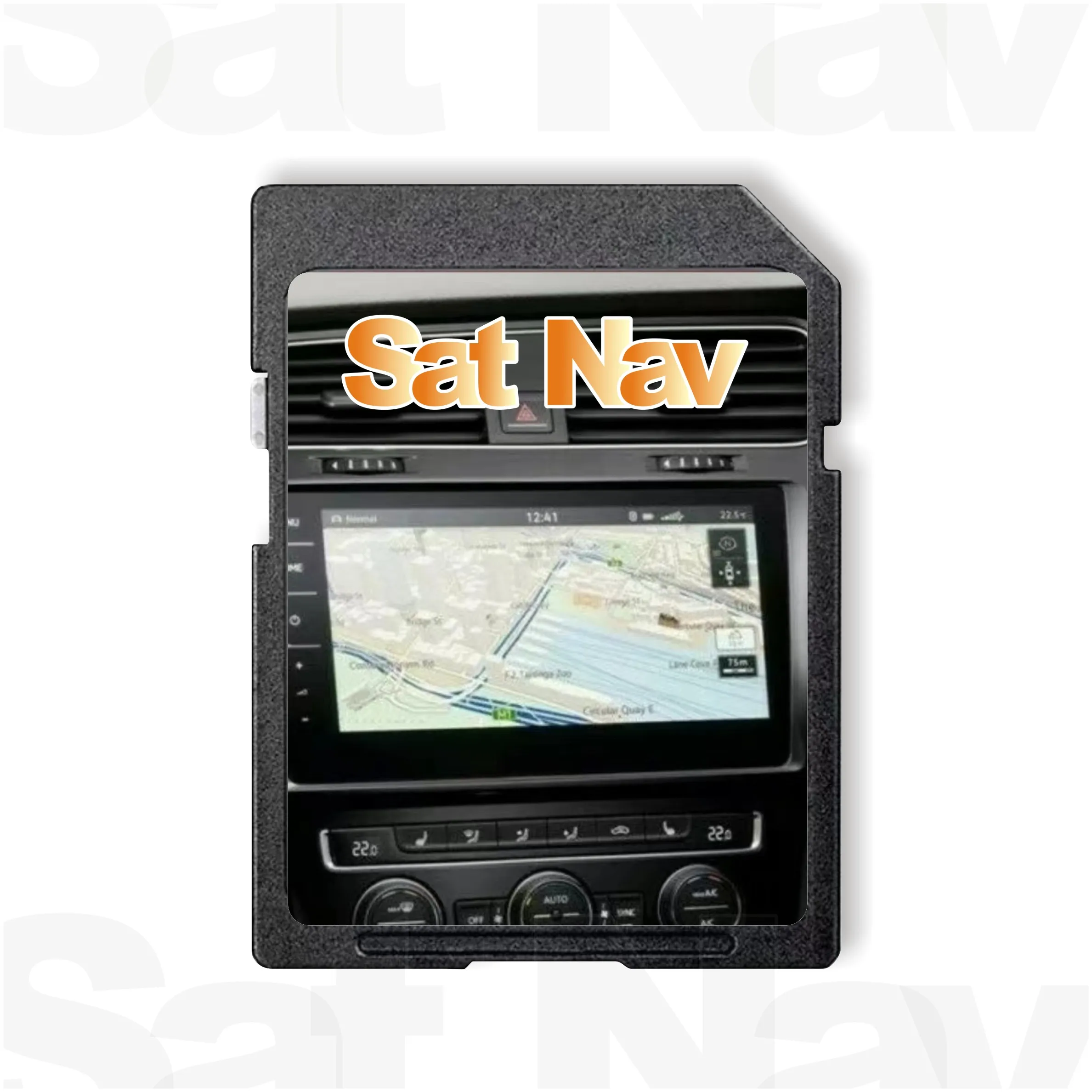 Navegador GPS con tarjeta SD, datos de mapa para Nissan Connect 3 V7 LCN3 Qashaqai x-trail Biltzer con actualización de 2023