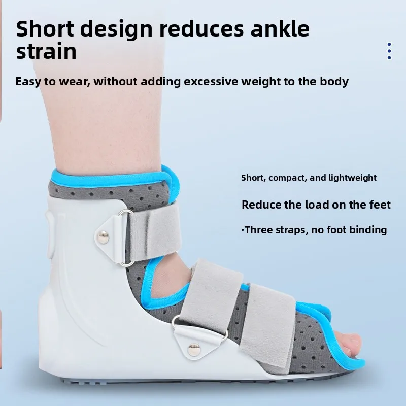 Foot Fracture Stabilizer Adjustable Foot Sprained Fixed Splint Foot Drop Corrector Medical Ankle Injury Orthopedic Support Brace
