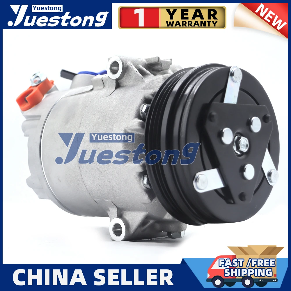 

Car AC Compressor For VW Golf FOX GOL COD CROSSFOX SAVEIRO VOYAGE SPACEFOX POLO 5U0820803 CS20053 5U0820803A 5U0820803J 8KP