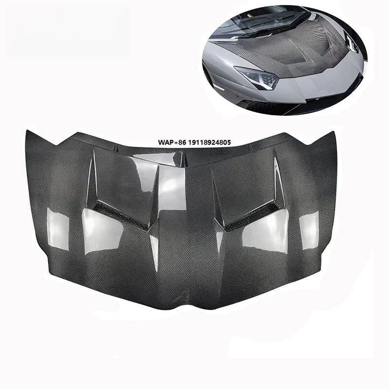 

For Aventador Carbon Fiber Hood Vent Cover for LP700 LP720 LP750 New Condition