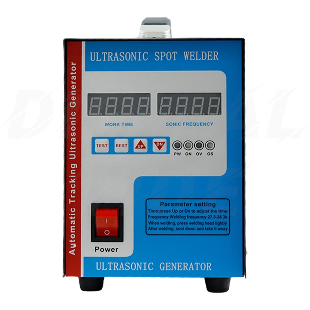 Ultrasonic Plastic spot Welding Machine 700W Plast Welder110V/220V Ultrasonic Welding Equipment Car Body Repair With Two Nozzels