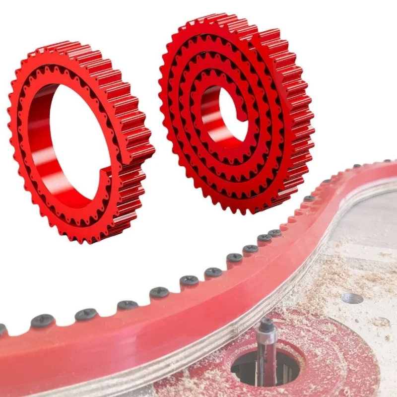 1M/2M Gear Driven Strip Profiling Strip Ease Excellent Resilience Flexible Material Gear Transmission Chain Long Lasting