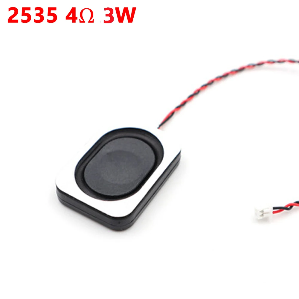 5pcs 4 ohm 3w 8 ohm 2W watt speaker square small cavity notebook computer 2535 2030 ultra-thin box speaker Thickness 6mm