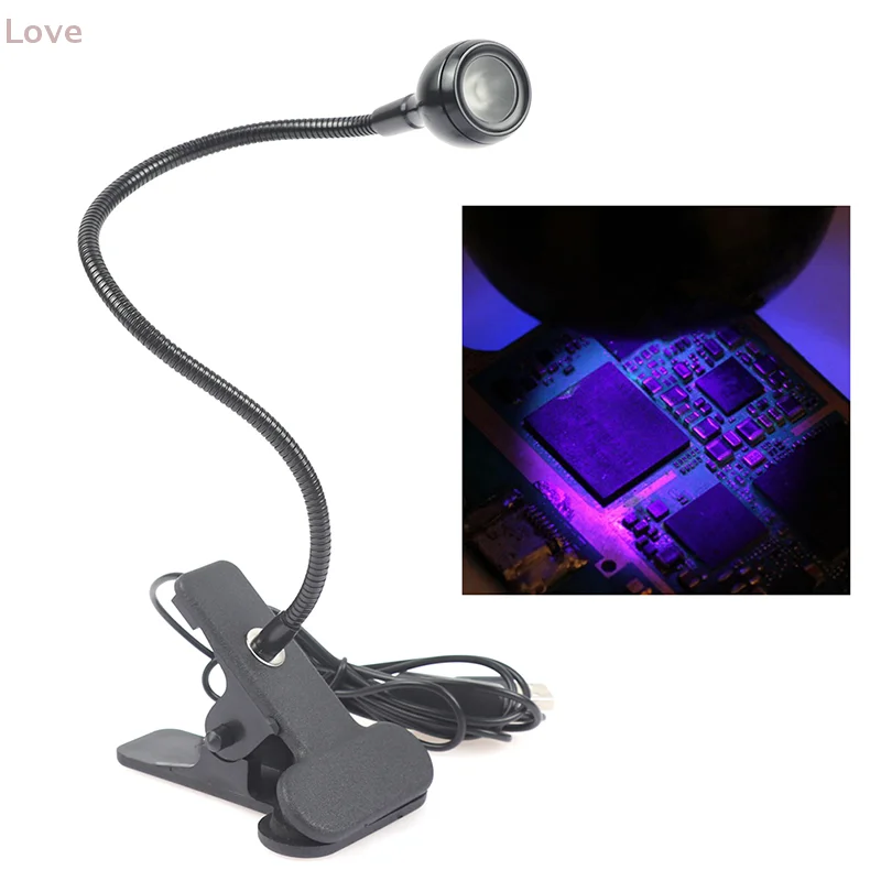 LED أضواء الأشعة فوق البنفسجية مصباح الأشعة فوق البنفسجية LED لمبة مكتب صغير الأشعة فوق البنفسجية هلام علاج ضوء مسمار مجفف DIY بها بنفسك مسمار الفن للكشف عن الطبية النقدية