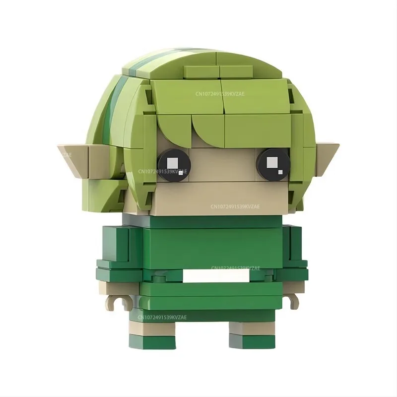 NEW MOC Game Zelder Action Figures Brickheadz Monster Rauru Saria Nabooru Model Building Blocks Bricks Toys Birthday Gifts