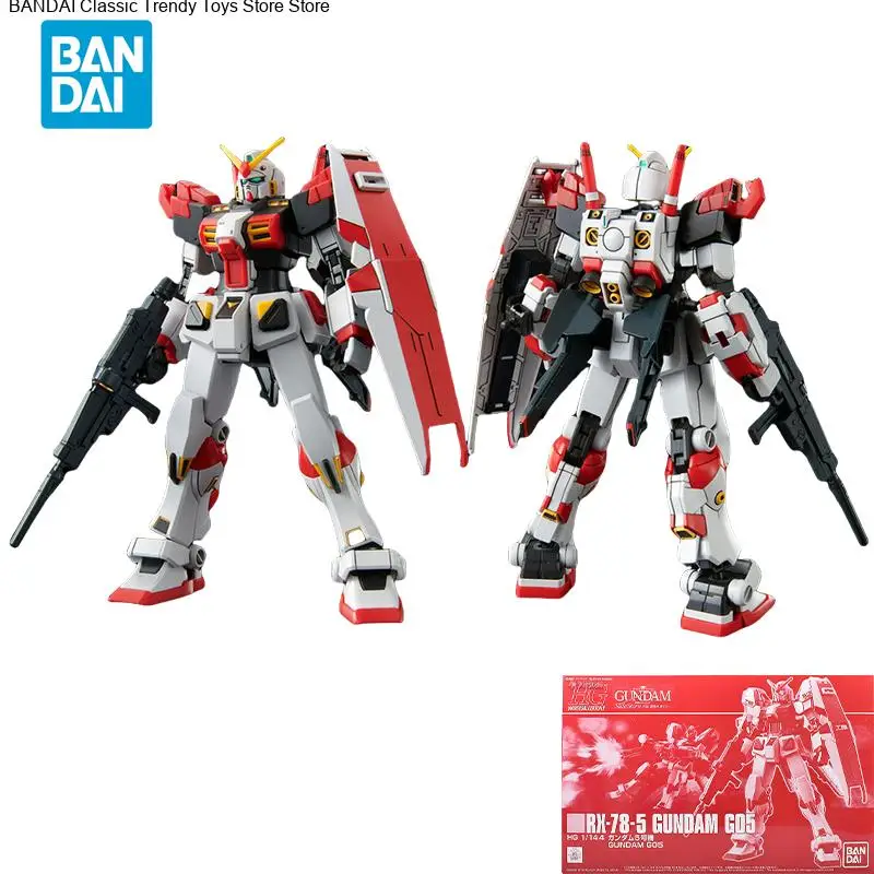 

Оригинальная аниме-модель Spot Direct Bandai GUNDAM HGUC 1/144 RX-78-5 GUNDAM G05, экшн-фигурка в сборе, игрушки для детей, подарок