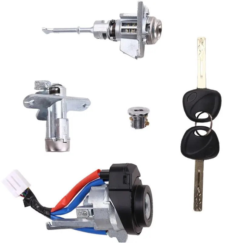 

A21E-полный автомобильный цилиндр замка для Hyundai Sonata 9, цилиндр замка двери вождения + переключатели замка зажигания