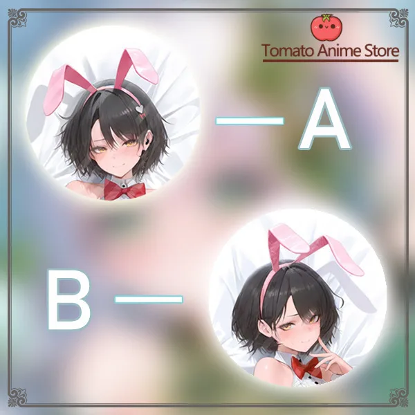 الأرنب فتاة الحليب أنيمي لعبة Dakimakura هينغ الجسم المخدة وسادة أوتاكو بطانات السرير عيد الميلاد