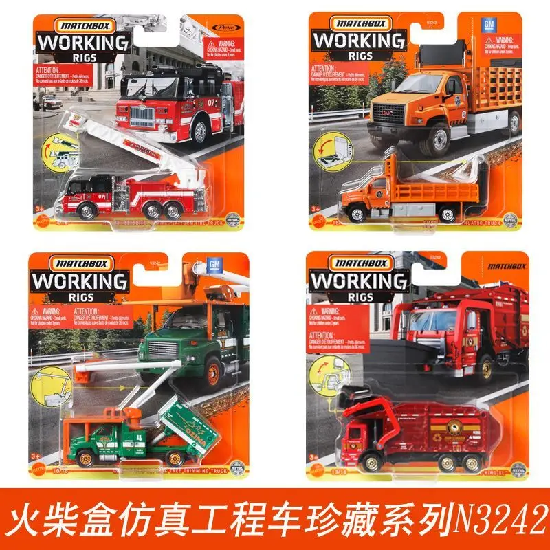 علبة الثقاب نموذج سبيكة سيارة الهندسة سيارة مدينة بطل سباق فيديكس سيارة لعبة مجسمة N3242 #2