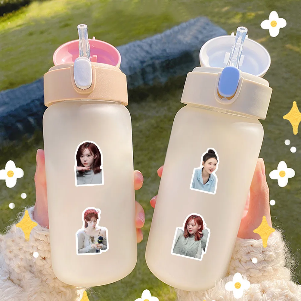 مجموعة ملصقات شتوية (aespa) مكونة من 103 قطع - ديكور K-pop Idol للهاتف والكمبيوتر المحمول ومجموعة MYs