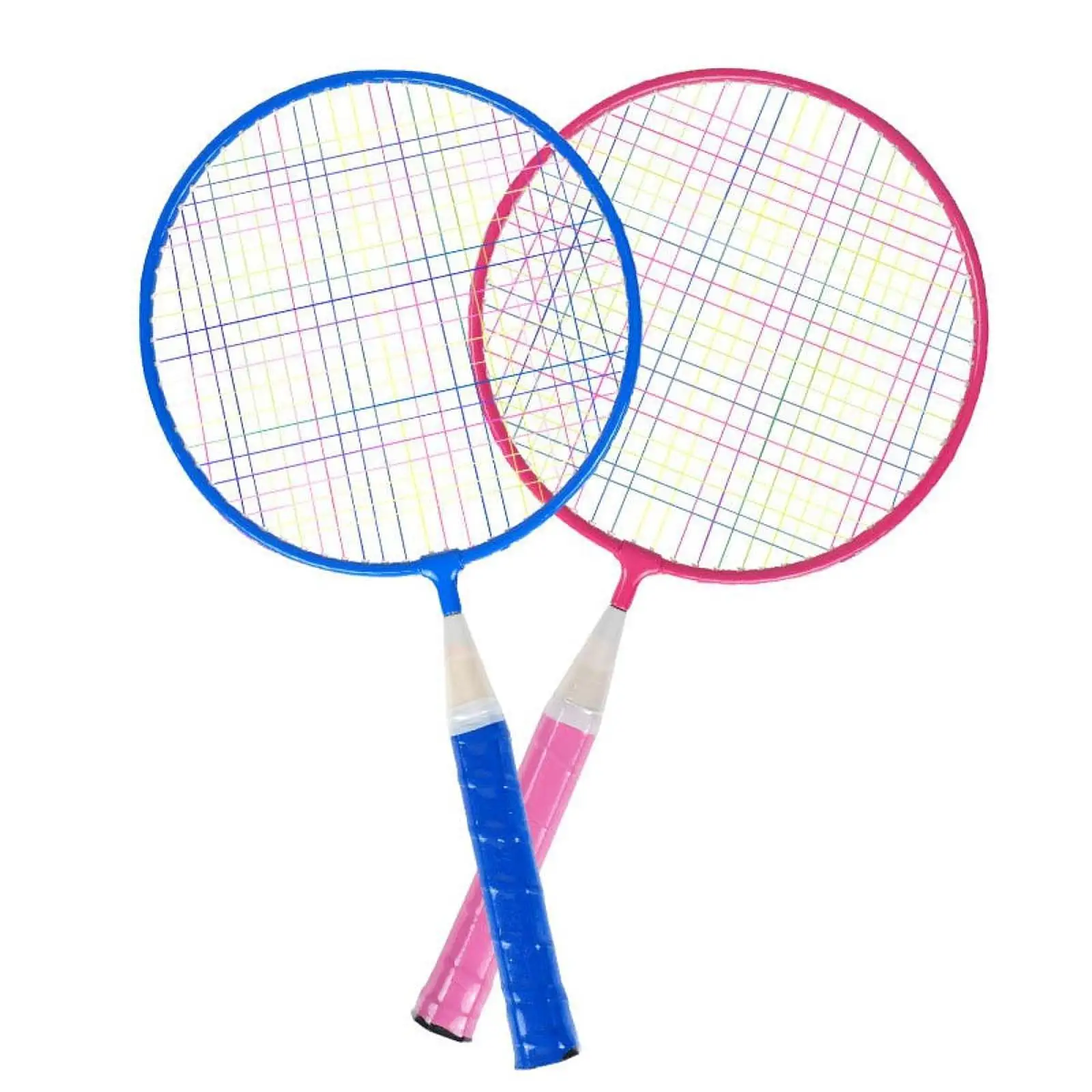 

Набор детских ракеток для бадминтона с воланами и сумкой для хранения, портативные уличные ракетки для двоих игроков, для двора и газона