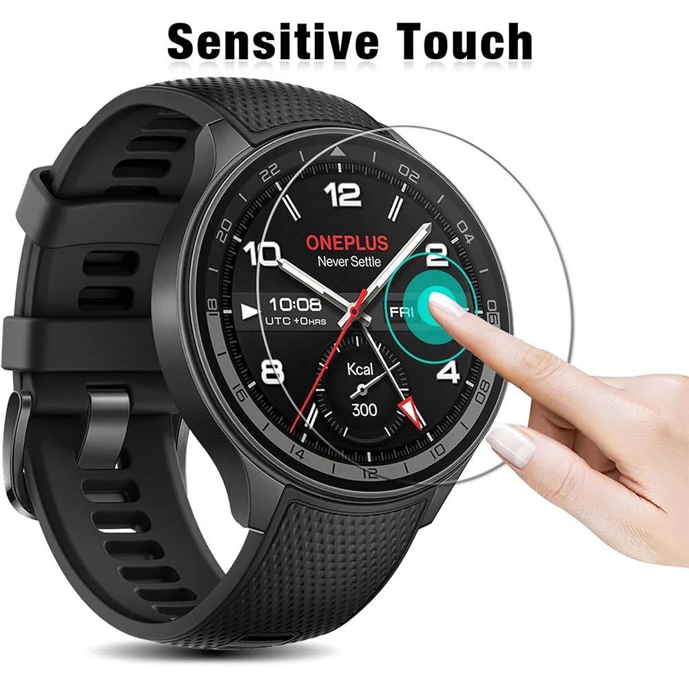 3PCS Tempered Glass Films Guard for Oneplus Watch 3/ OnePlus Watch 2R Screen Protector Protective Glass Film Accessories view 3