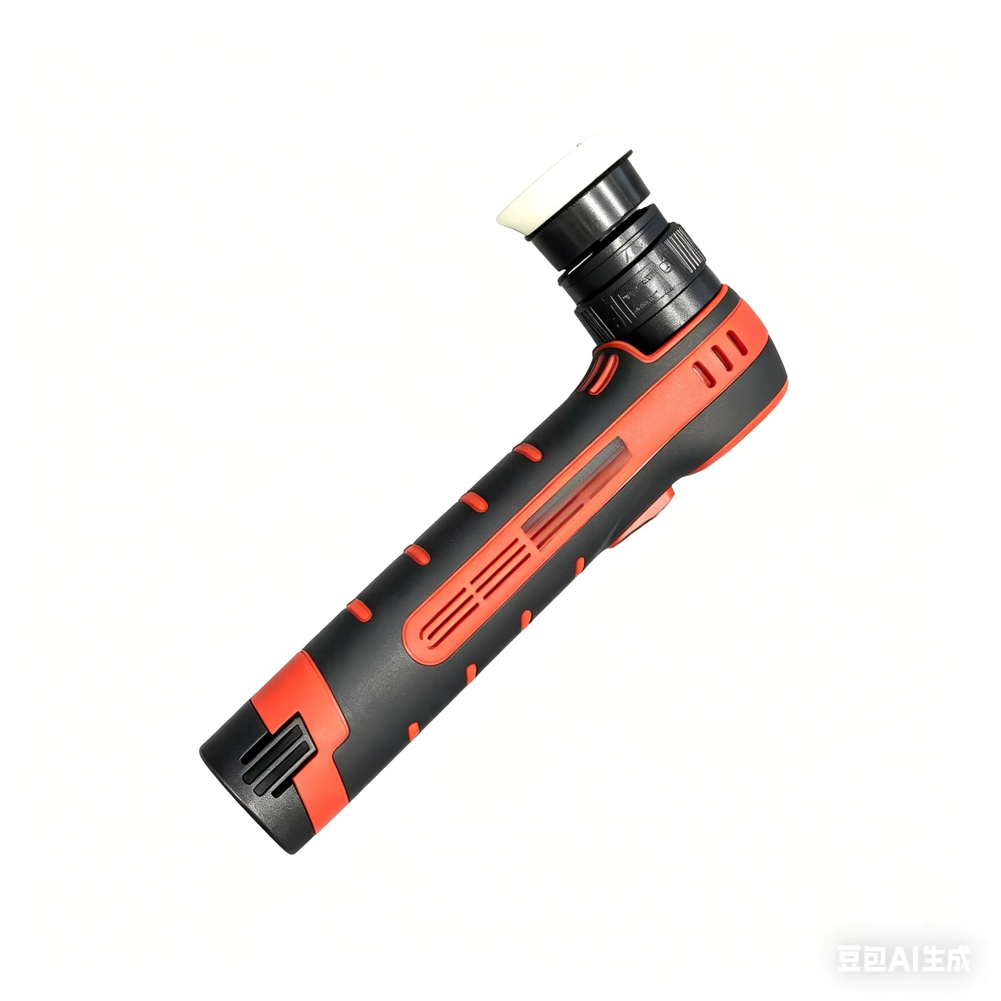 Brushless Mini RO/DA Polisher DC/AC 10.8-12V 2.5Ah/100-240V 0mm/8mm/12mm Eccentric 4-Speed Digital Display with EVA ToolCase
