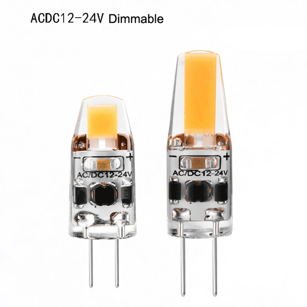 G4 led lamp lampada AC DC 12v 24V 0705 1505 cob led light 3W replace 360 Beam Angle Halogen Chandelier g4 led bulb