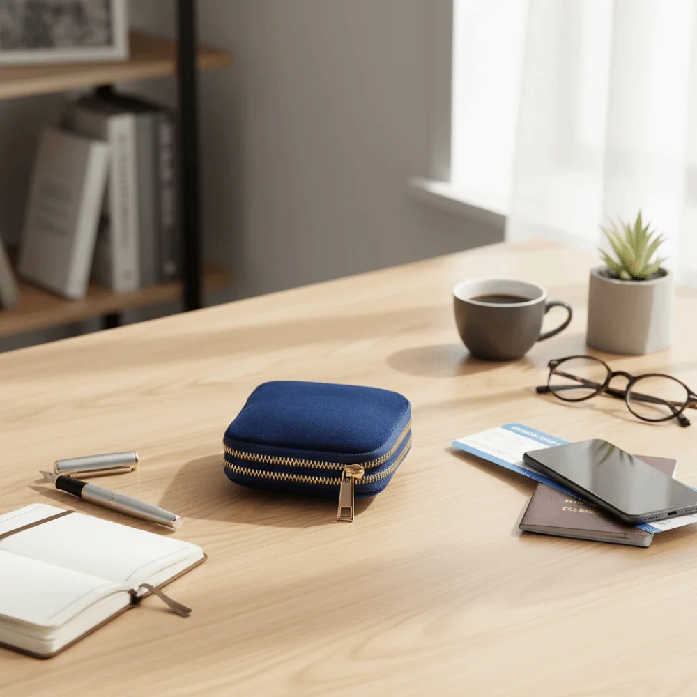 

Double-layer Jewelry Packing Bag Bracelet Necklace Bracelet Jewelry Storage Bag Organizer Earrings Velvet Jewelry Holder Travel