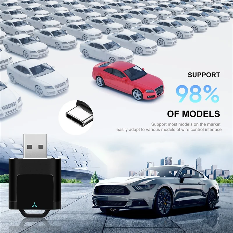 

A83F-Автомобильный проводной Carplay для беспроводного Carplay Автомобильный проводной автомобильный беспроводной Android Auto Box Plug And Play