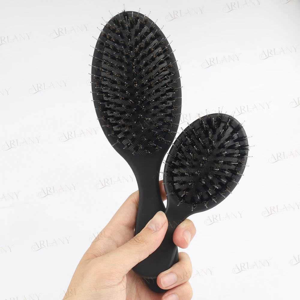 ARLANY mat poils de sanglier Extension de cheveux brosse ensemble Nylon dents brosse à cheveux femmes coussin brosse coiffure lissage démêlant