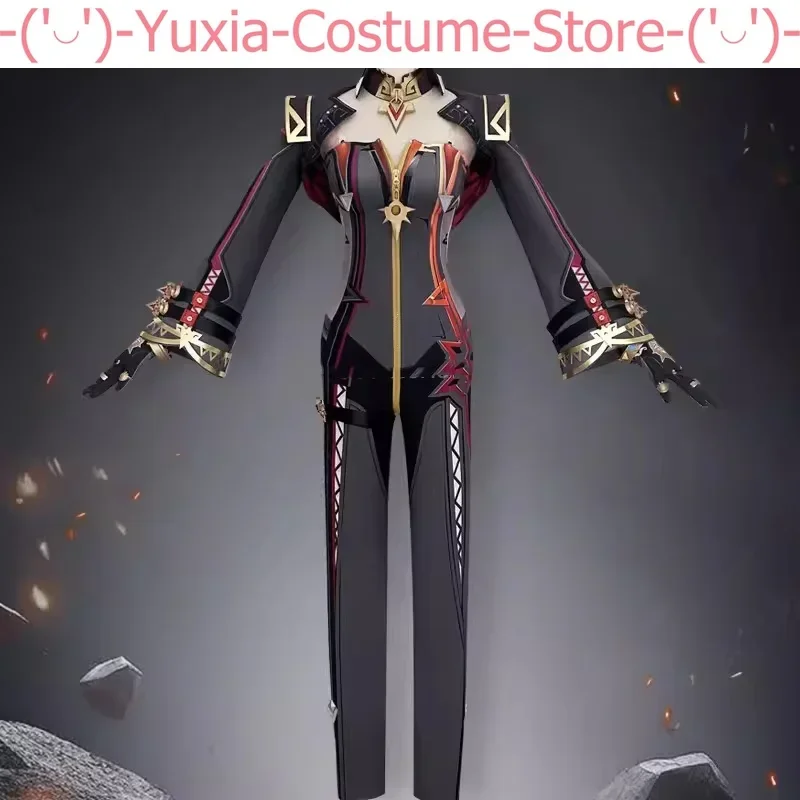 Genshin Impact Mavuika Pyro Archon Game Suit Sexy Lovely Uniform Cosplay Costume Halloween Party Role Play Outfit Women