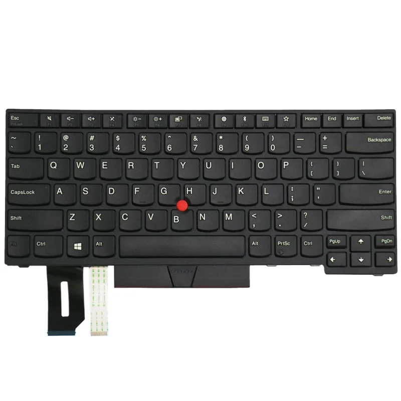 

Клавиатура США для ноутбука Lenovo ThinkPad L380 L390 E490 E495 T490 L490 E480 E485 L480 T480s R480 R490 (без подсветки)