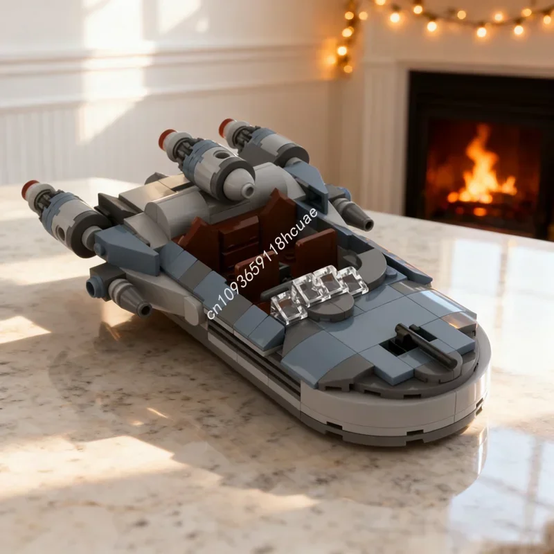 

228pcs MOC Landspeeder THE MANDALORIAN Chapter Model Building Blocks Construction Toy Assemble DIY Festival Gift Creative