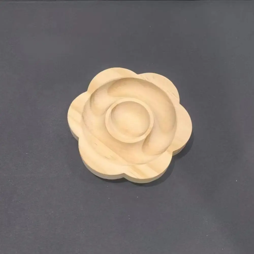 1Pcs Organizer Mat Wooden Jewelry Tray DIY Wooden Bead Design Board 10cm Bracelet Display Stand Plate
