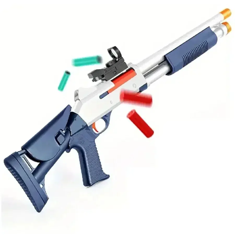 Regalo para niños, pistola de juguete para espingarda expulsión de concha para adultos y niños, las mejores pistolas de juguete para niños de 8 años, juegos de disparos, juguetes Shopify