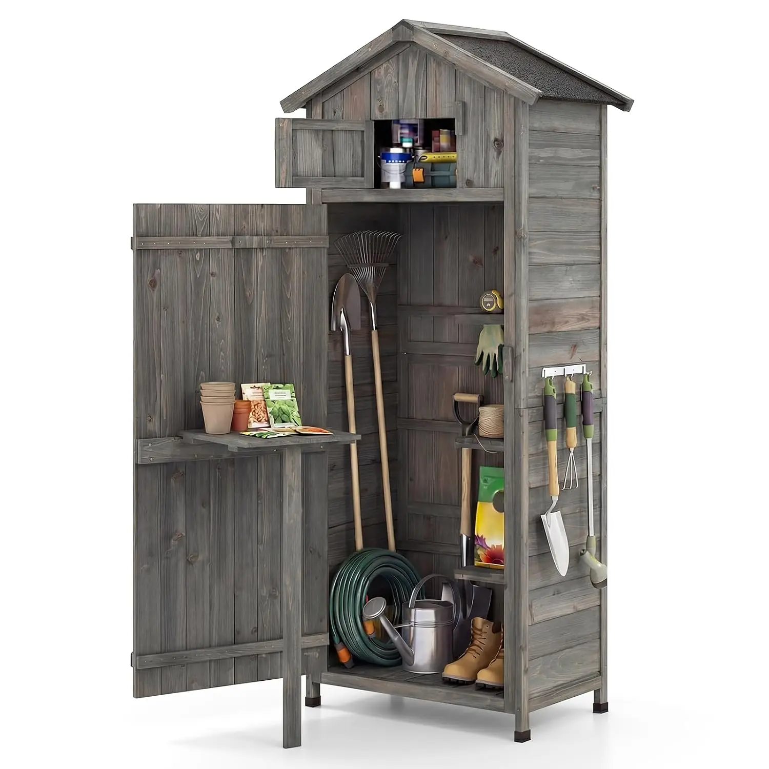 All-in-One Storage Shed, 70